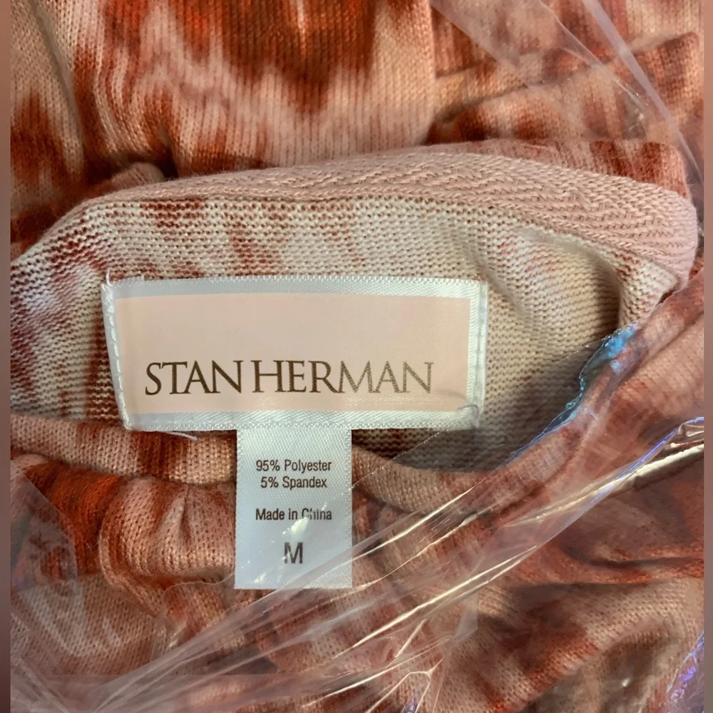 Stan Herman 2-Piece Double Brushed Lounge Set - Sunset - Picture 4 of 5